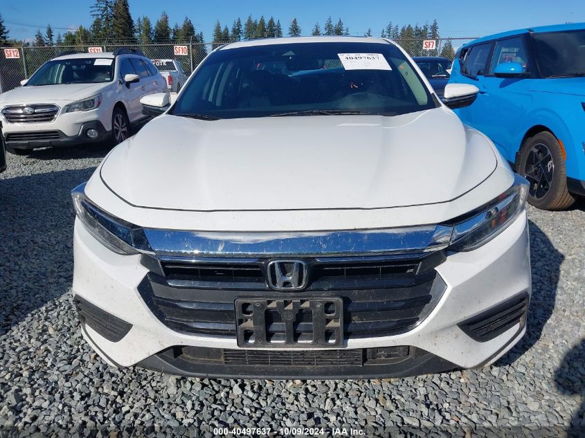 2019 Honda Insight Touring VIN: 19XZE4F96KE027851 Lot: 40497637