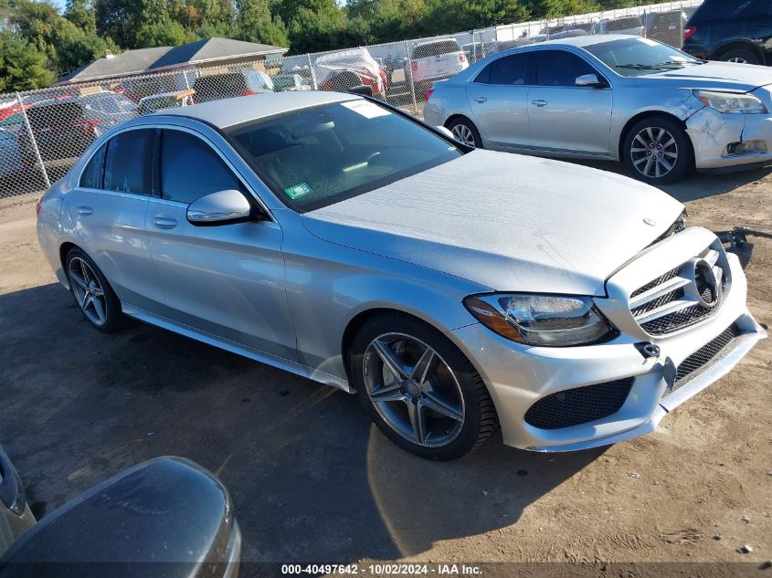 2015 Mercedes-Benz C 300 Luxury/Sport VIN: 55SWF4JB0FU056335 Lot: 40497642