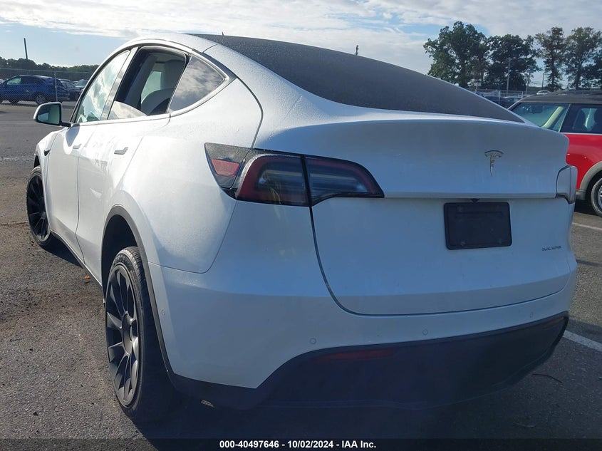 VIN 7SAYGDEE0NF362299 2022 TESLA MODEL Y LONG RANGE DUAL MOTOR ALL-WHEEL DRIVE