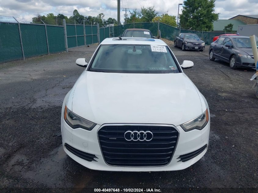 2012 Audi A6 3.0 Premium VIN: WAUGGAFC6CN082225 Lot: 40497648