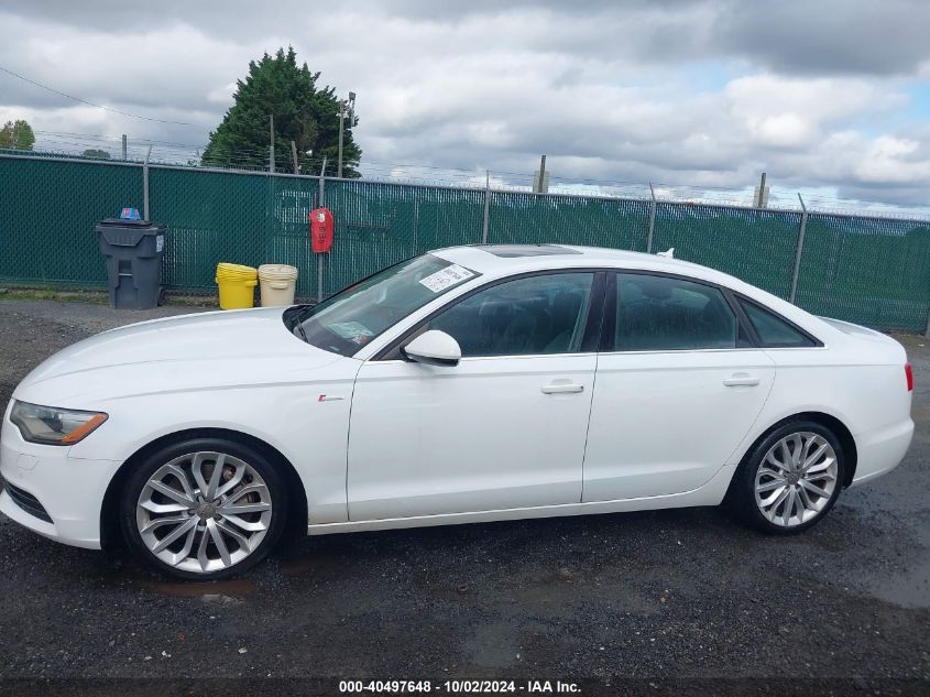 2012 Audi A6 3.0 Premium VIN: WAUGGAFC6CN082225 Lot: 40497648