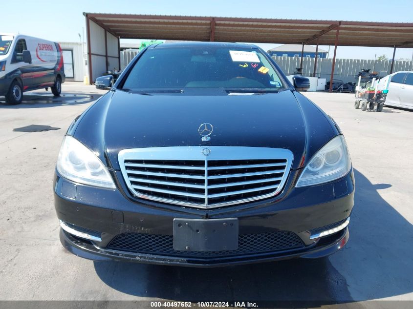 2011 Mercedes-Benz S 550 VIN: WDDNG7BB4BA405886 Lot: 40497652