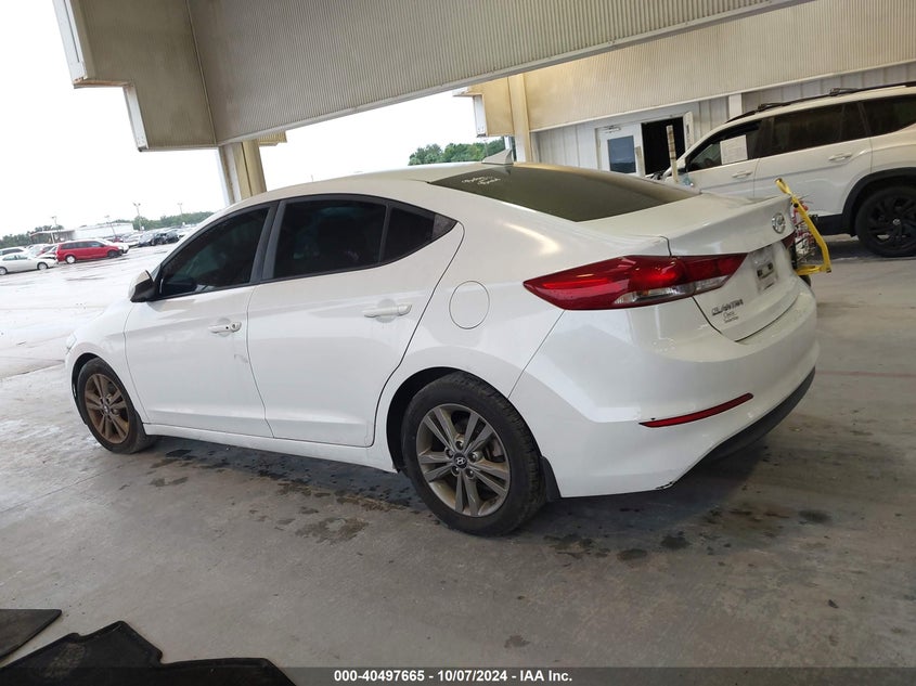 5NPD84LF0JH298524 2018 Hyundai Elantra Sel/Value/Limited