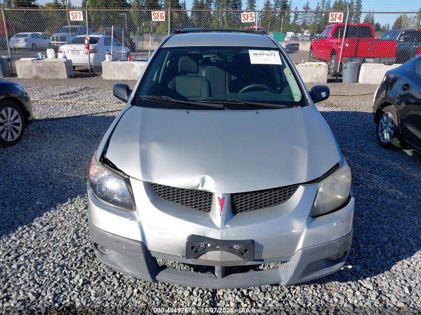 2003 Pontiac Vibe VIN: 5Y2SL62823Z468575 Lot: 40497672