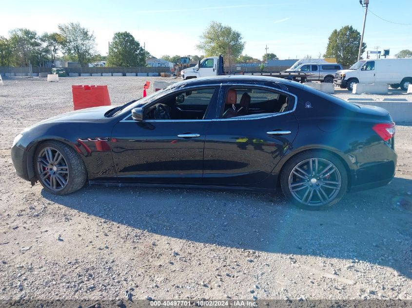 2014 Maserati Ghibli S Q4 VIN: ZAM57RTAXE1083766 Lot: 40497701