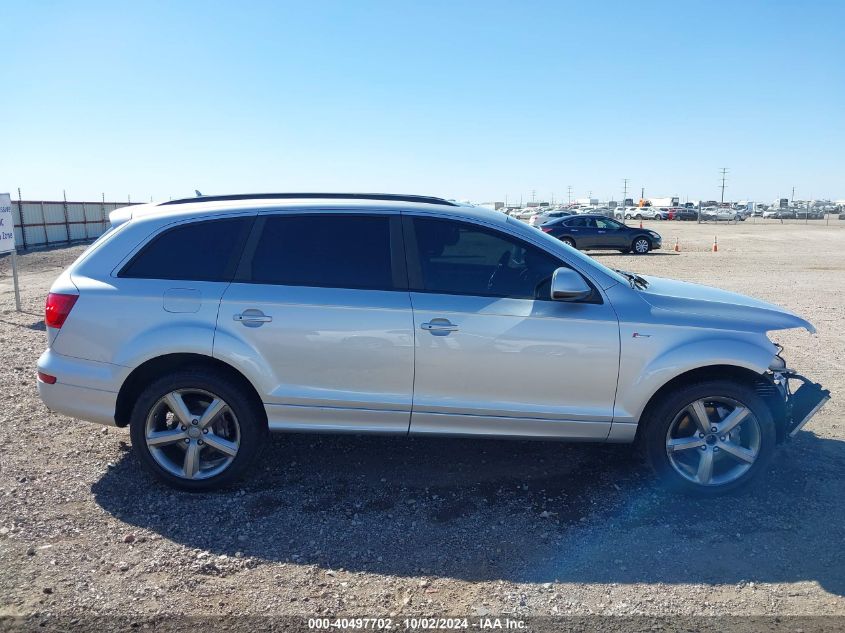 2015 Audi Q7 3.0T S Line Prestige VIN: WA1DGAFE7FD010381 Lot: 40497702