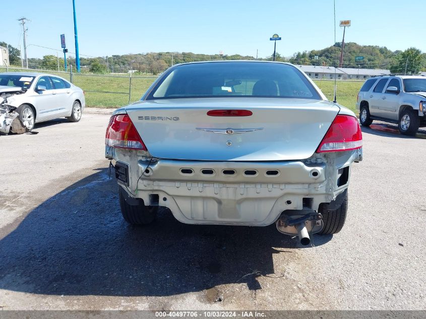 2006 Chrysler Sebring VIN: 1C3EL46X56N222932 Lot: 40497706