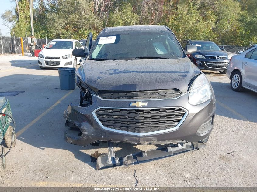 2016 CHEVROLET EQUINOX LS - 2GNFLEEK5G6258841