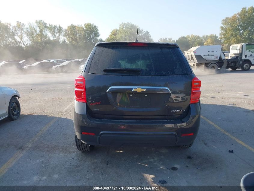 2016 CHEVROLET EQUINOX LS - 2GNFLEEK5G6258841