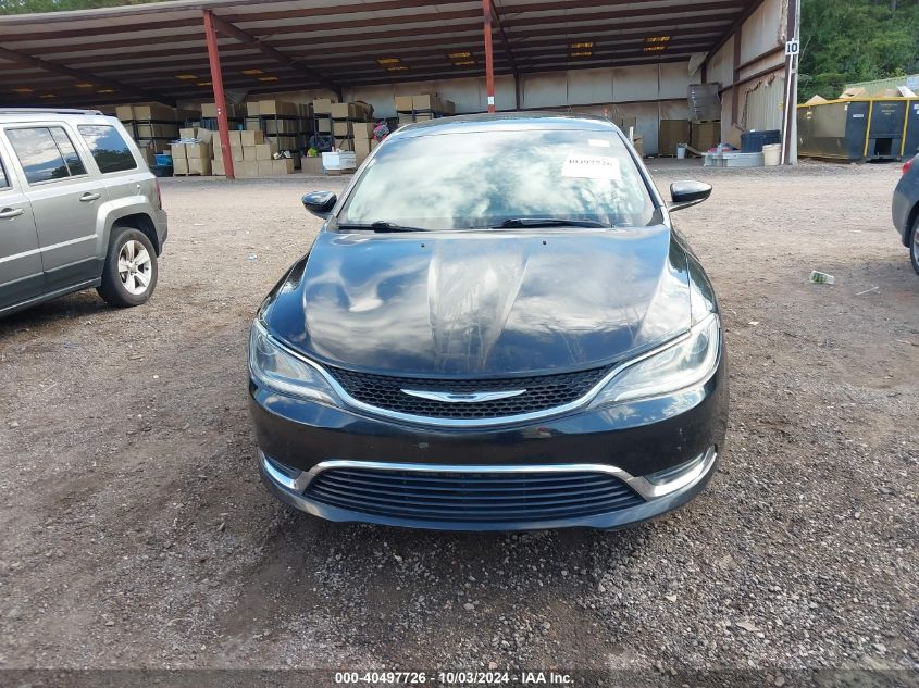 2015 Chrysler 200 Limited VIN: 1C3CCCAB4FN685450 Lot: 40497726