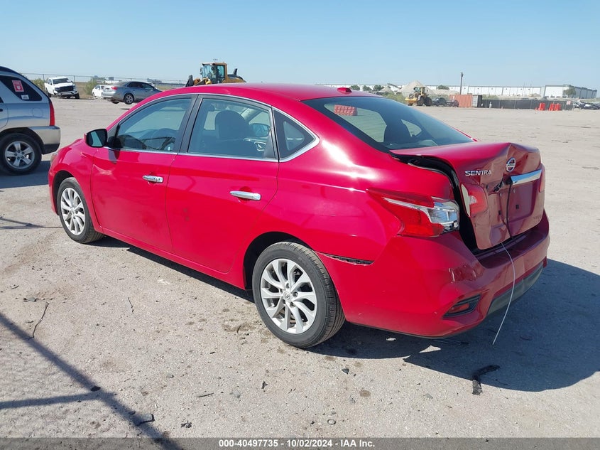 VIN 3N1AB7AP7JL630849 2018 NISSAN SENTRA SV