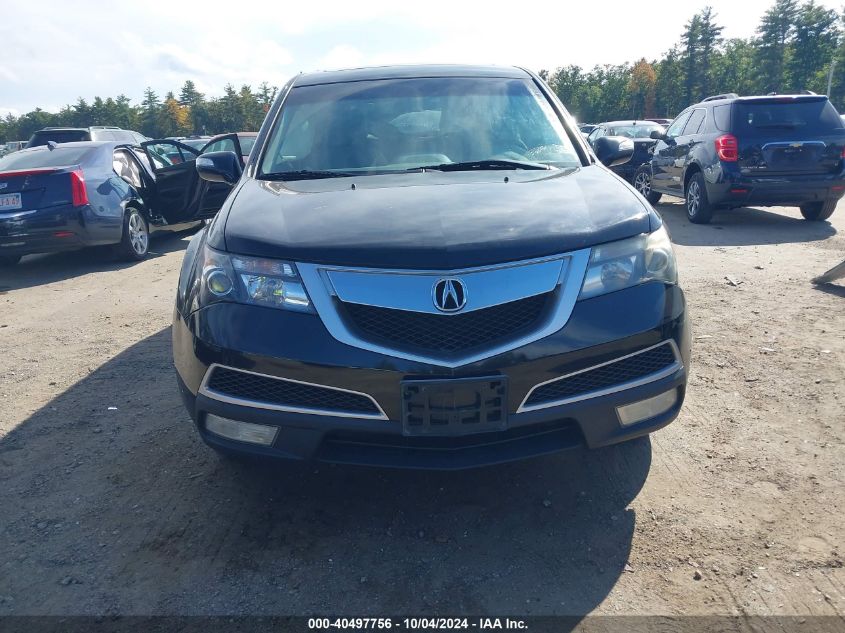 2012 Acura Mdx Technology VIN: 2HNYD2H36CH519422 Lot: 40497756