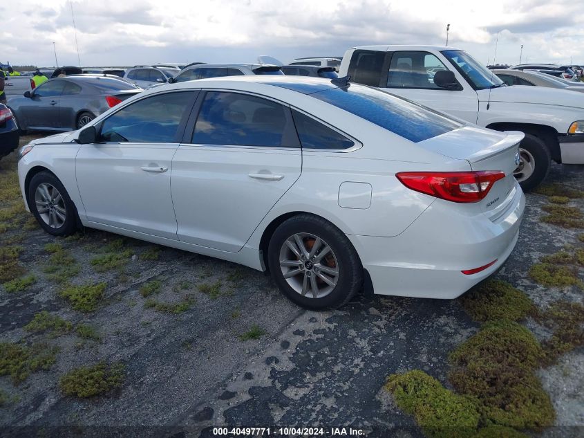 5NPE24AF3GH308190 2016 Hyundai Sonata Se