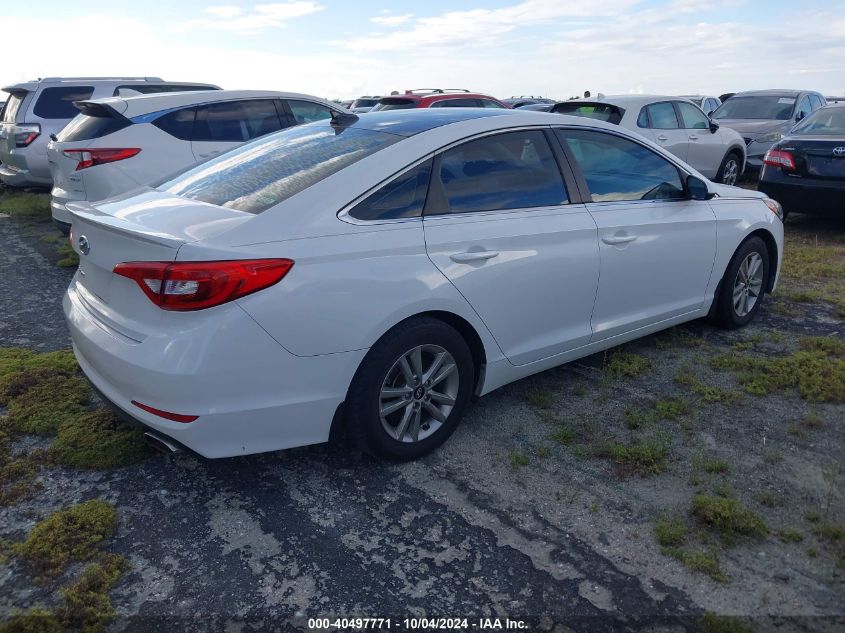 5NPE24AF3GH308190 2016 Hyundai Sonata Se