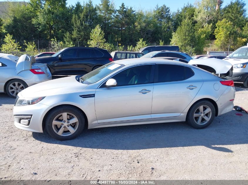 2015 Kia Optima Lx VIN: 5XXGM4A74FG405775 Lot: 40497788