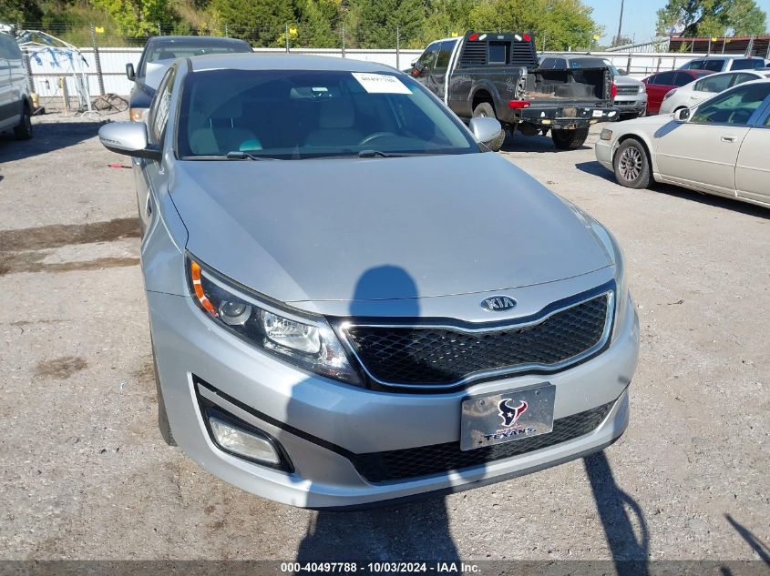 2015 Kia Optima Lx VIN: 5XXGM4A74FG405775 Lot: 40497788