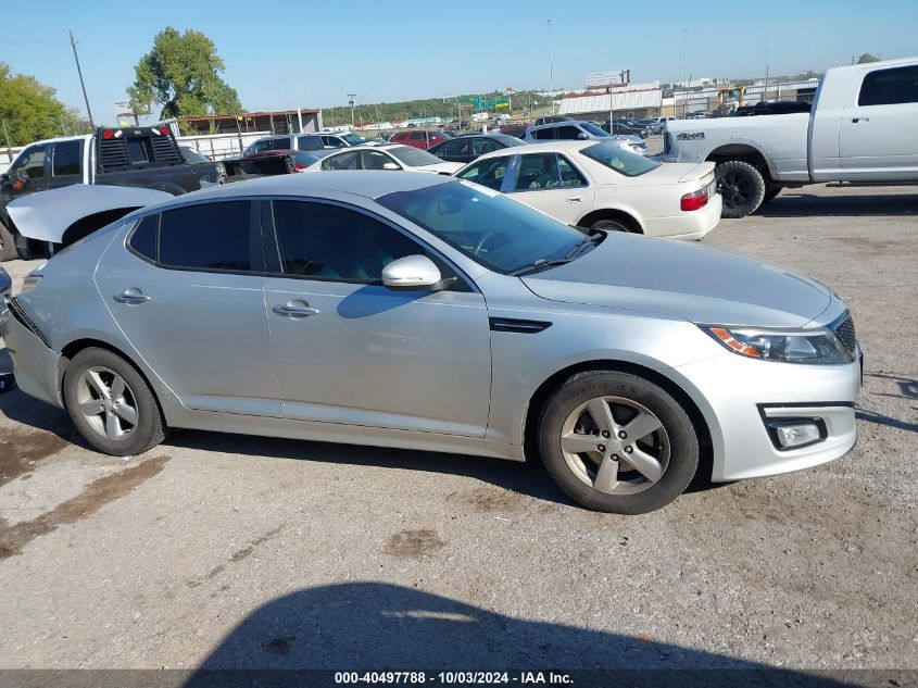 2015 Kia Optima Lx VIN: 5XXGM4A74FG405775 Lot: 40497788