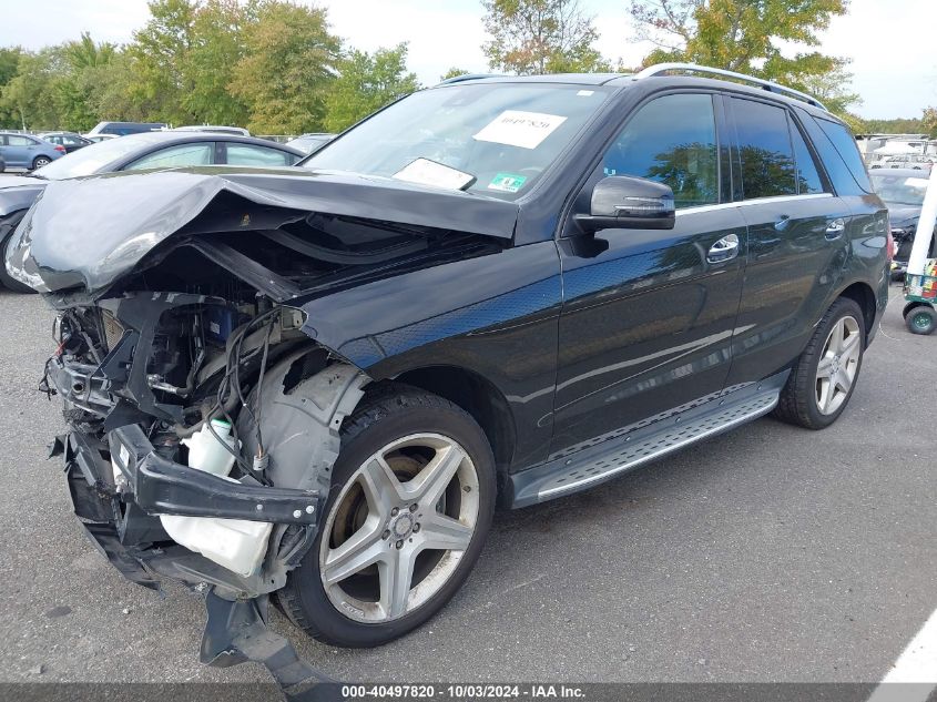 4JGDA5HB4EA427079 2014 Mercedes-Benz Ml 350 4Matic