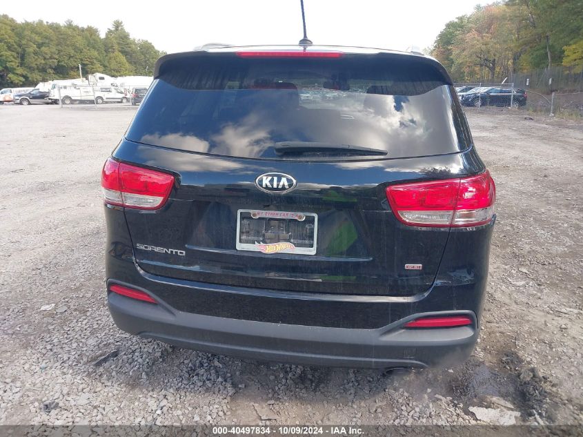 2017 KIA SORENTO 2.4L LX - 5XYPGDA39HG303181