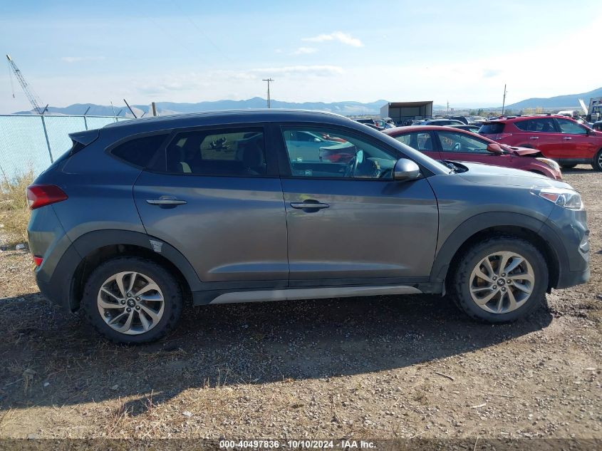 2017 Hyundai Tucson Se VIN: KM8J3CA47HU562766 Lot: 40497836