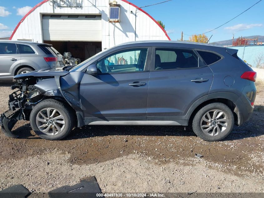 2017 Hyundai Tucson Se VIN: KM8J3CA47HU562766 Lot: 40497836