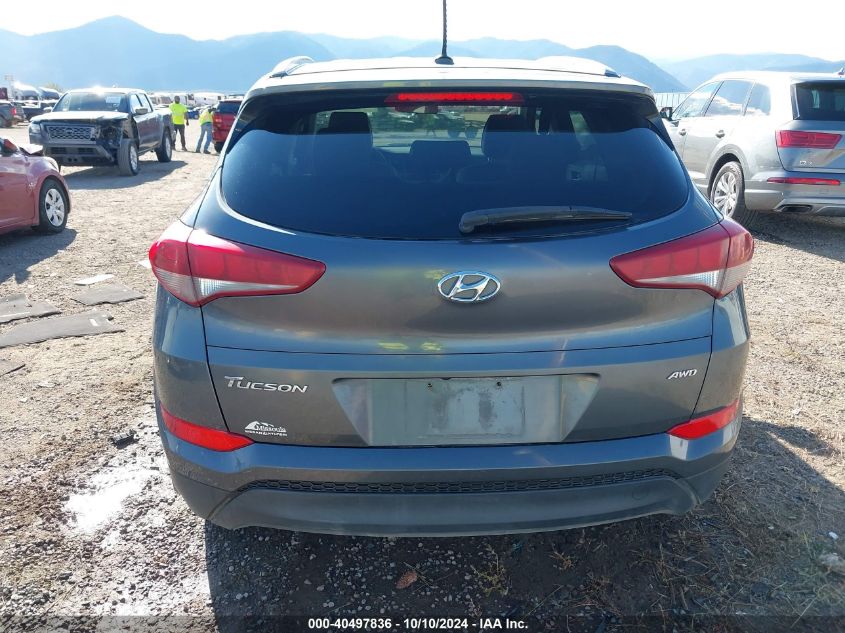 2017 Hyundai Tucson Se VIN: KM8J3CA47HU562766 Lot: 40497836