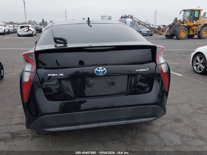 JTDKBRFU6H3545390 2017 Toyota Prius Two