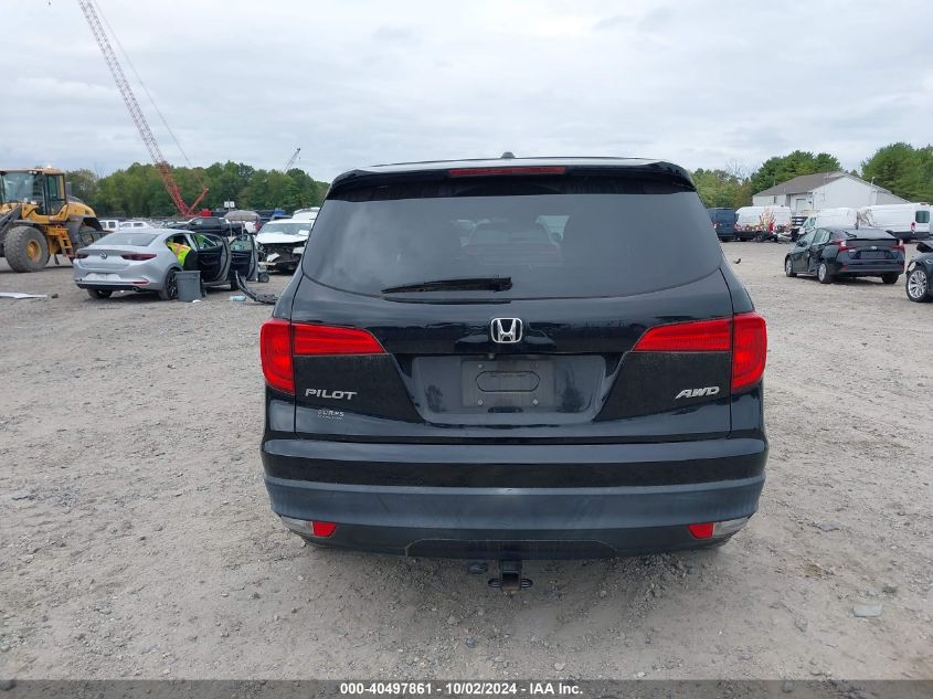 2016 Honda Pilot Ex VIN: 5FNYF6H42GB069988 Lot: 40497861