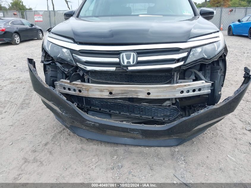 2016 Honda Pilot Ex VIN: 5FNYF6H42GB069988 Lot: 40497861