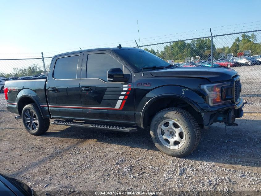 2018 Ford F-150 Lariat VIN: 1FTEW1EG5JFB10637 Lot: 40497874