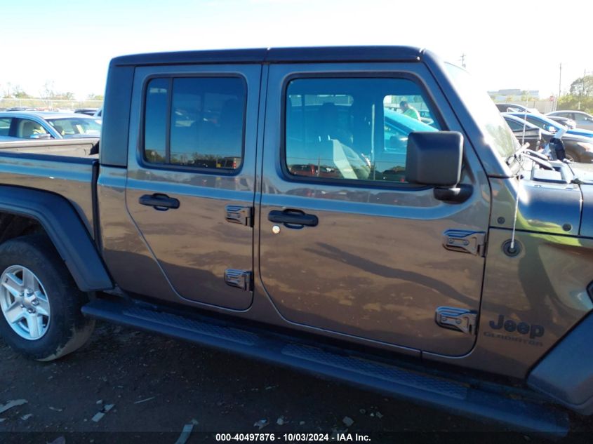 2020 Jeep Gladiator Sport S 4X4 VIN: 1C6JJTAGXLL149184 Lot: 40497876