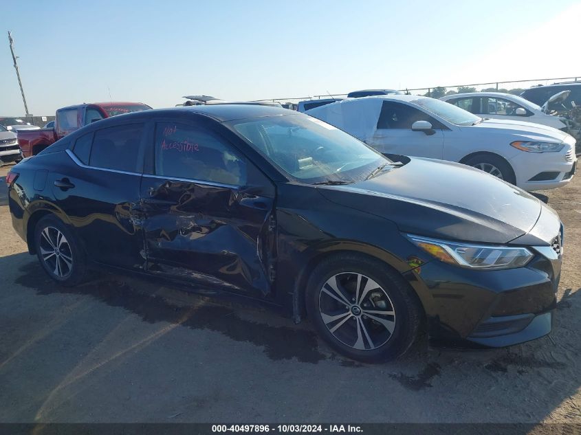 2020 Nissan Sentra Sv Xtronic Cvt VIN: 3N1AB8CV0LY225312 Lot: 40497896