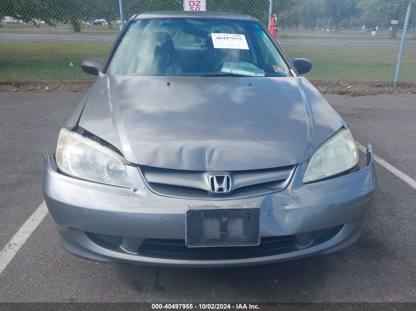 2004 Honda Civic Lx VIN: 2HGES16514H640875 Lot: 40497955