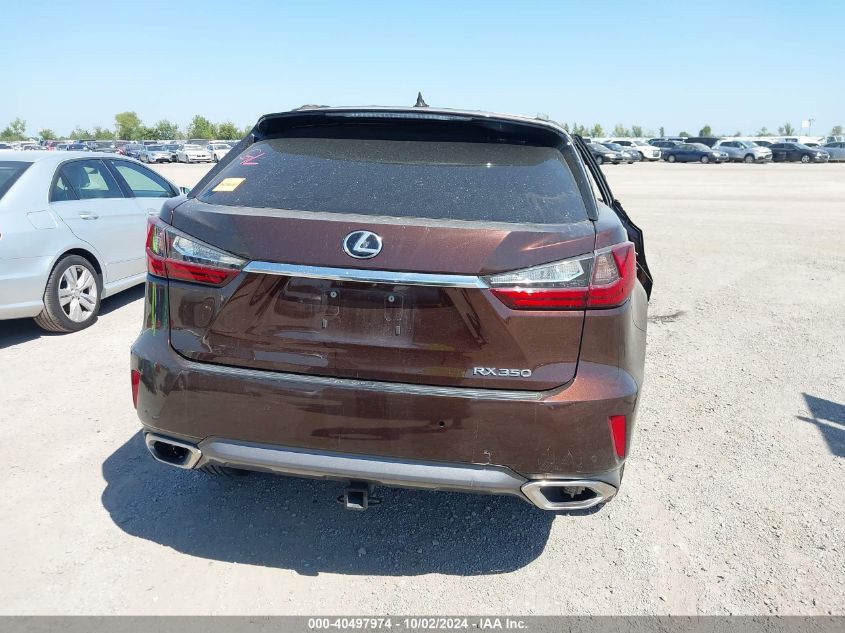 2016 Lexus Rx 350 VIN: 2T2BZMCA3GC035542 Lot: 40497974