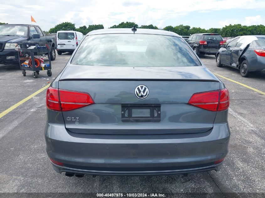 2018 Volkswagen Jetta 2.0T Gli VIN: 3VW4T7AJ7JM246340 Lot: 40497975