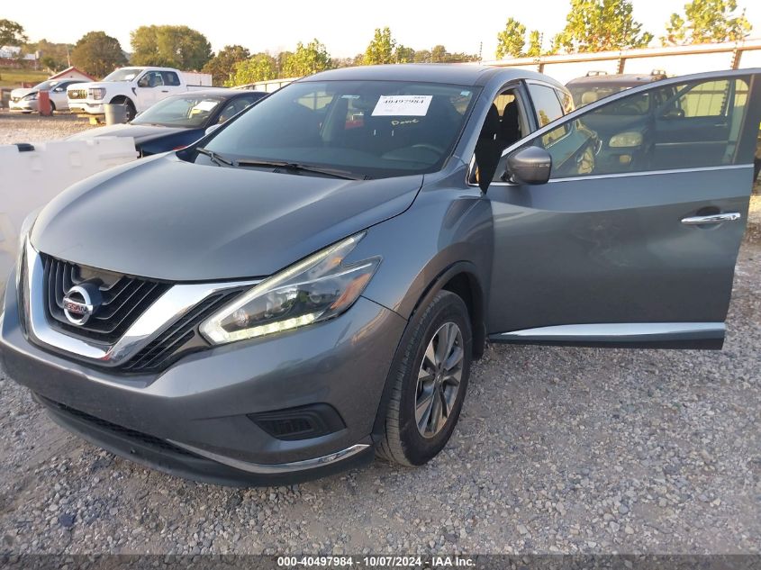 2018 Nissan Murano S/Sl/Sv/Platinum VIN: 5N1AZ2MG4JN157690 Lot: 40497984