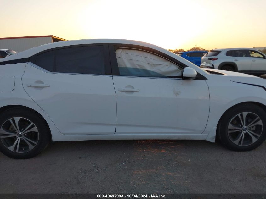 2020 Nissan Sentra Sv Xtronic Cvt VIN: 3N1AB8CV9LY228113 Lot: 40497993