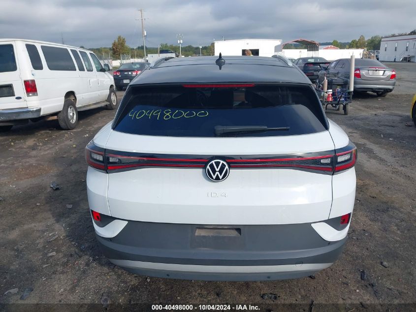 2021 Volkswagen Id.4 Pro S VIN: WVGKMPE26MP057327 Lot: 40498000