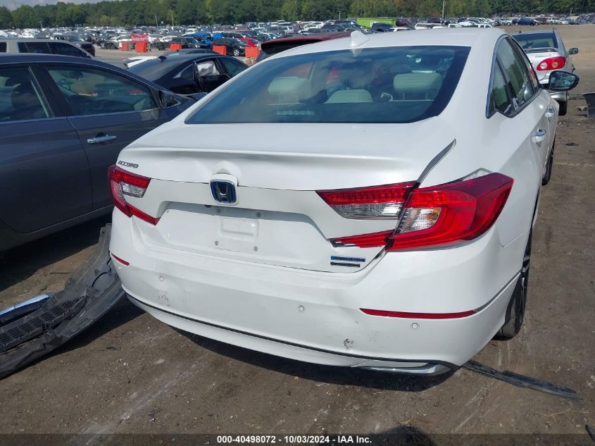 2022 Honda Accord Hybrid Touring VIN: 1HGCV3F99NA000233 Lot: 40498072