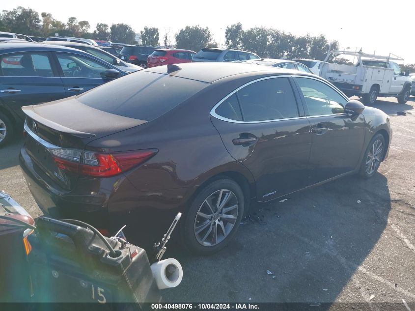 JTHBW1GG5J2188499 2018 Lexus Es 300H