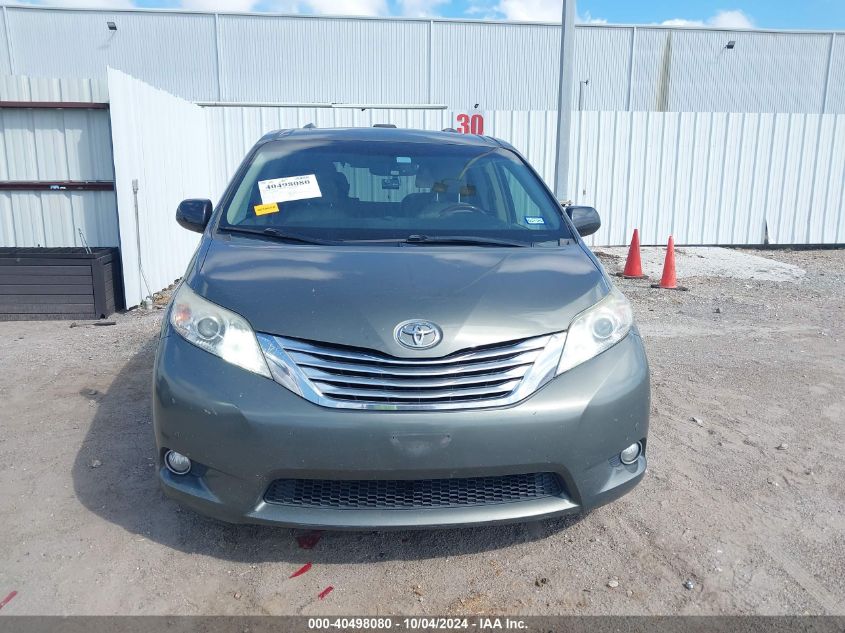 5TDYK3DC0BS023555 2011 Toyota Sienna Limited V6