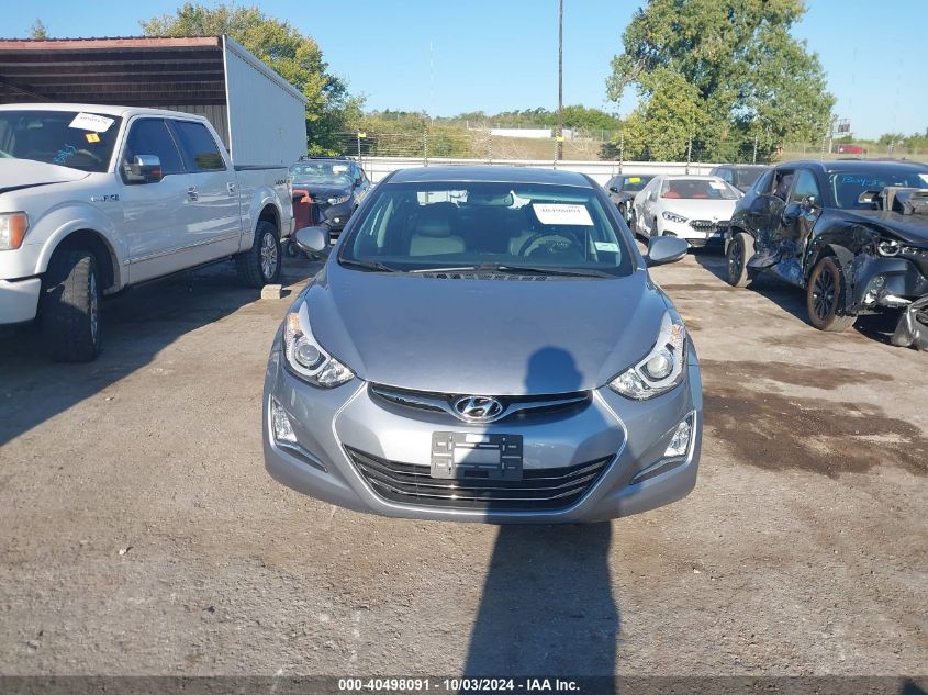 5NPDH4AE2FH610618 2015 Hyundai Elantra Limited