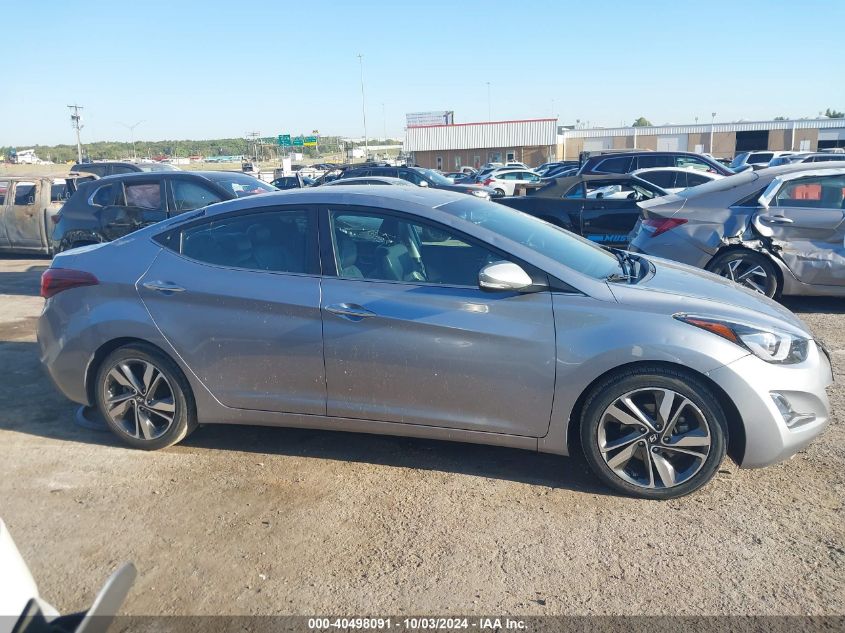 5NPDH4AE2FH610618 2015 Hyundai Elantra Limited