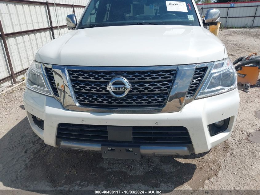 2018 Nissan Armada Platinum VIN: JN8AY2NF8J9332470 Lot: 40498117