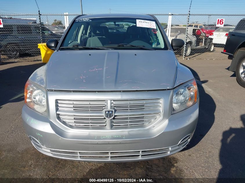 2007 Dodge Caliber Sxt VIN: 1B3HB48B27D108943 Lot: 40498125