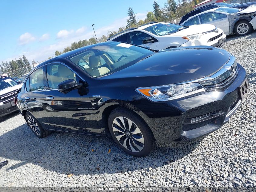 JHMCR6F30HC000113 2017 Honda Accord Hybrid