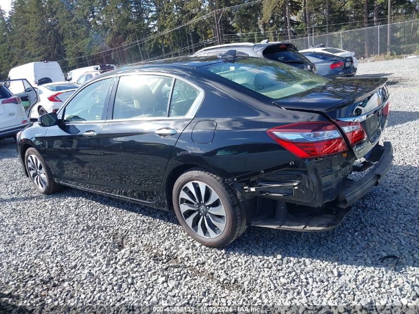 JHMCR6F30HC000113 2017 Honda Accord Hybrid