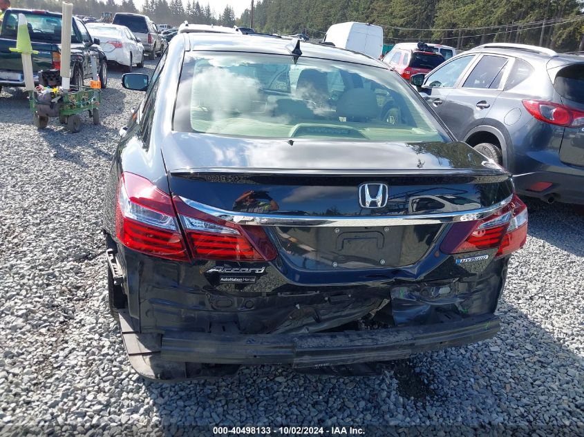 JHMCR6F30HC000113 2017 Honda Accord Hybrid