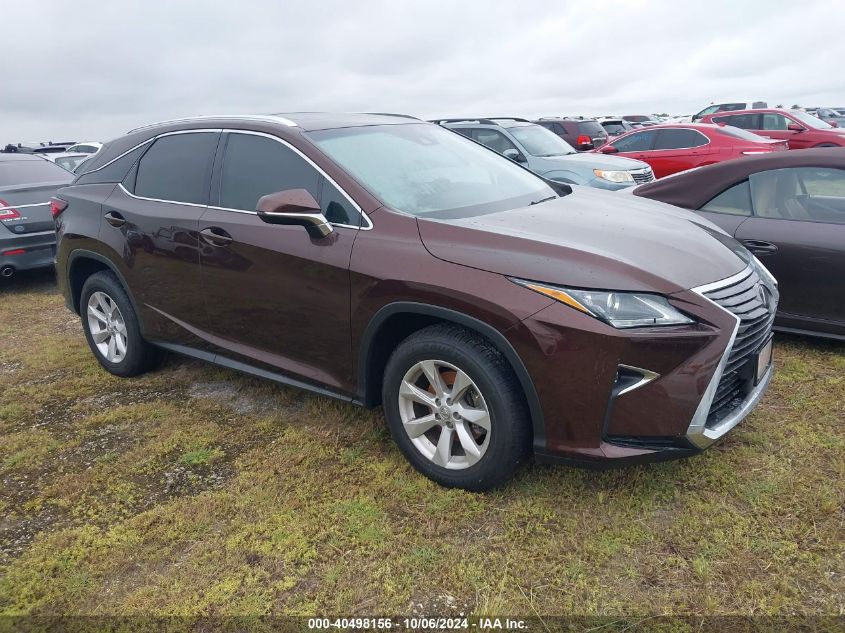 2T2BZMCA9HC130673 2017 LEXUS RX - Image 1