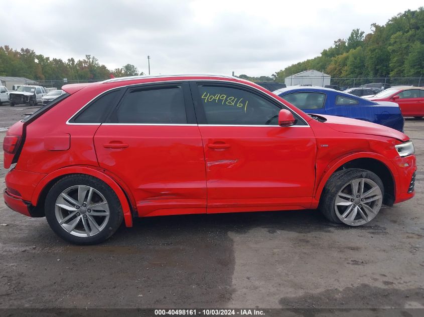 2018 Audi Q3 2.0T Premium/2.0T Sport Premium VIN: WA1JCCFS8JR005735 Lot: 40498161